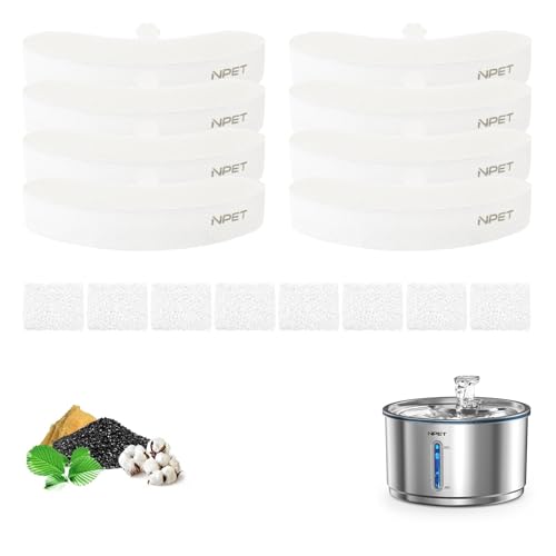 Replacement Filters for WF210plus Stainless Steel Pet Water Fountain