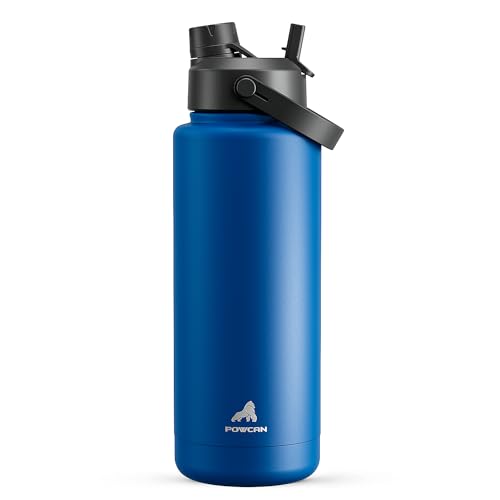 40 oz Insulated Water Bottle with 2