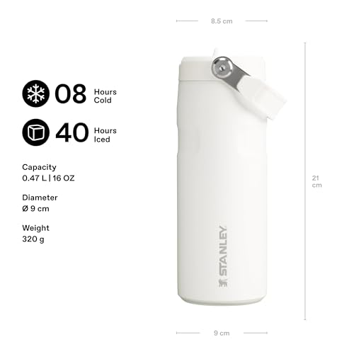 1913 Flip Straw Sports Water Bottle 0.47L
