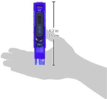 HM Digital TDS-EZ Water Quality TDS Tester, 0-9990 ppm Measurement Range, 1 ppm Resolution, 3% Readout Accuracy,Purple