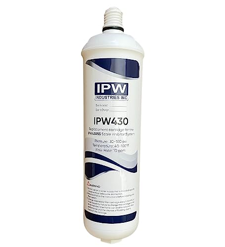 IPW430SS) Whole House Scale Inhibition Water Treatment System