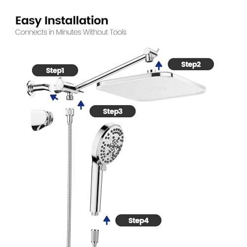 Handheld Shower Head Combo