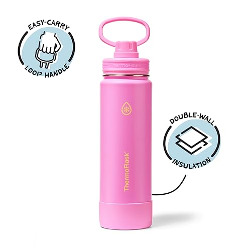 Insulated Water Bottle with Spout Lid