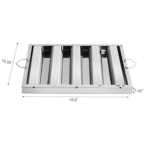 54354 Stainless Steel Hood Filter 20" W x 16" H