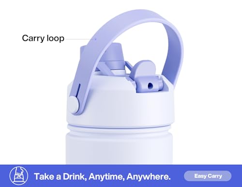 26 oz Insulated Water Bottle with 2