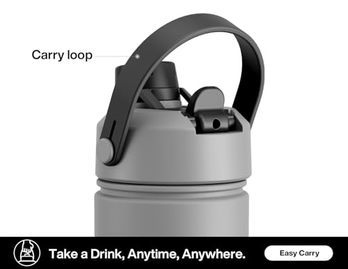 26 oz Insulated Water Bottle with 2
