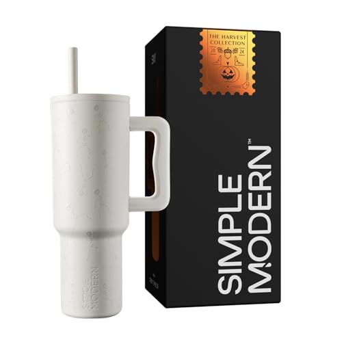 40oz Leak Proof Ceramic Lined Tumbler with Handle
