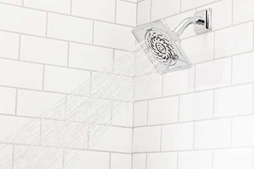 S-5002-E2 Rainier Exhilaration High Pressure Fixed Shower Head, 2 GPM, Polished Chrome
