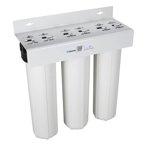 Whole House Three Stage Water Filtration System with Fine Sediment