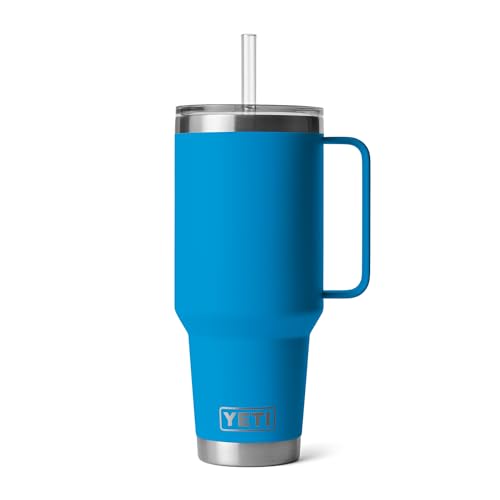Rambler 42 oz Tumbler with Handle and Straw Lid