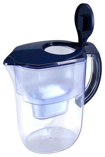 Ultra Premium 3.8L Alkaline Water Filter Pitcher BPA Mineralized pH 9.5 Activated Carbon Filter for Healthy Drinking Water