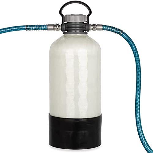 TastePURE Portable Compact 4 GPM Hard Water Softener Kit with Carry Handle