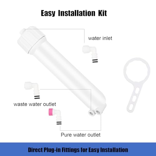 1812 2012 Reverse Osmosis Membrane Housing Kit