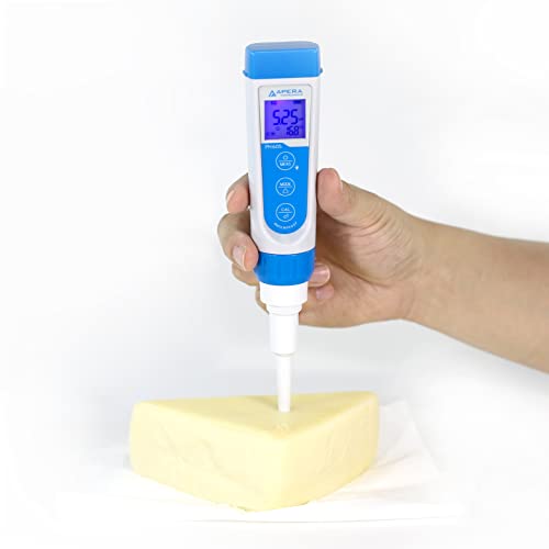 Premium Series PH60S Food pH Meter Tester Kit with Food