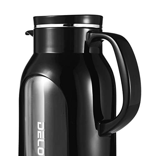 68 oz 2 Liter Glass Pitcher with Shatterproof Shell