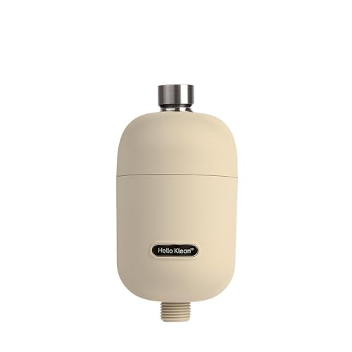 Hard Water Shower Filter in Beige