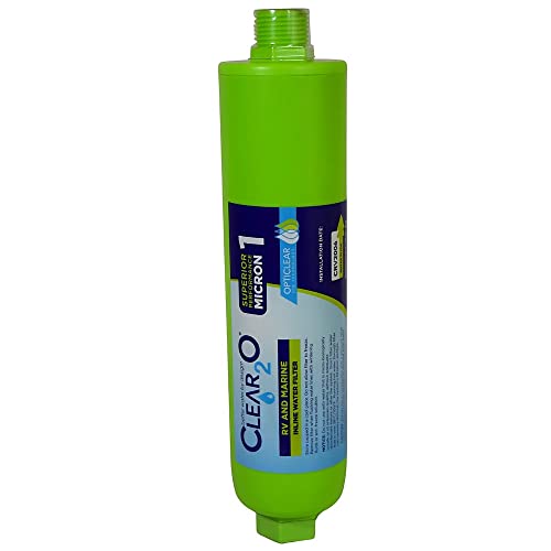 RV AND MARINE INLINE WATER FILTER