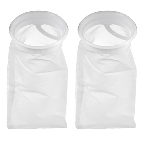 2 Pcs IBC Lid Filter Nylon Screen for Water Tank Rain Barrel Plastic