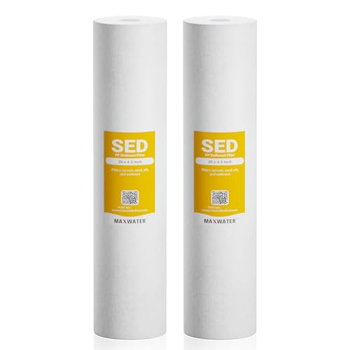 1 Micron 20 x 4.5 Sediment Water Filter Cartridge (2 Count)
