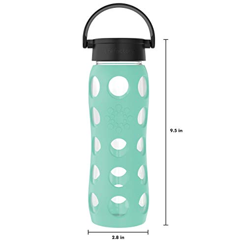 22oz Glass Water Bottle with Classic Chug Cap