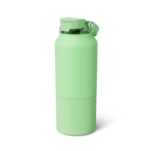 Rise 35oz Water Bottle With 100% Leakproof Covered Silicone Straw