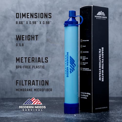 Ready Filter Personal Water Filter Straw