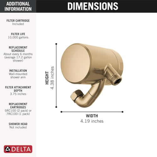 Faucet Clarifi Premium Shower Filter Attachment with Filter