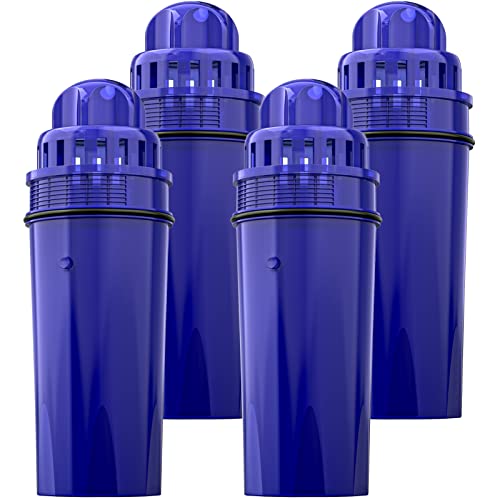 4-Pack CRF-950Z PURWater Filter Replacement for PURPitchers & Dispensers, CRF-950Z, PPF900Z, PPF951K, NSF Certified to Reduce Chlorine, Bad Taste and Odor, Lasts 2 Months (4 Count)