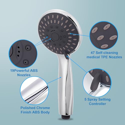 High Pressure Handheld Shower Head 5