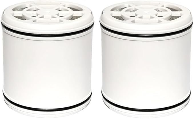 2-Pack Replacement Shower Filter Cartridge Compatible with Lucinn Pro Filtered Shower Head,Water Softener Filter for Hard Water Reduce Chlorine and Harmful Substances