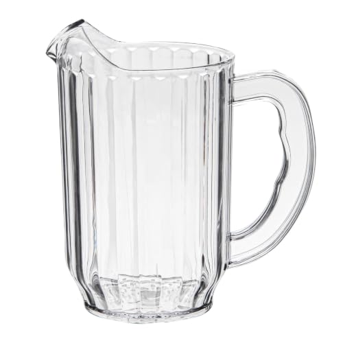32 oz Clear Plastic Water Pitcher