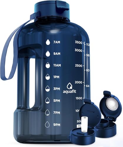 1 Gallon Water Bottle with Time Marker