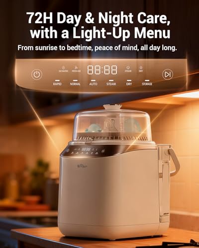 Baby Bottle Washer Sterilizer Dryer All