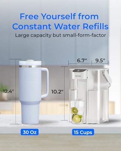 ED01AW Alkaline Electric Water Filter Pitcher