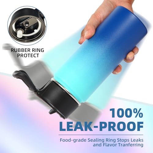 16 OZ Kids Water Bottle Bulk 2 Pack (2 Count)