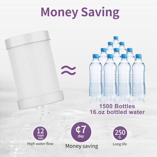 Stainless Steel Mineral Alkaline Water Filter for Sink Faucet