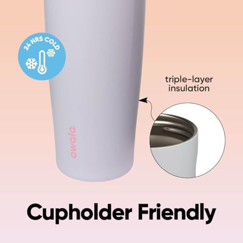 FreeSip Sway Stainless Steel Water Bottle 30 oz Beach House