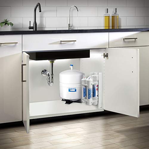 Systems RO QUICK90 Ultimate Supreme Compact Size with Quick Connect Easy Change Filters Undersink Reverse Osmosis System