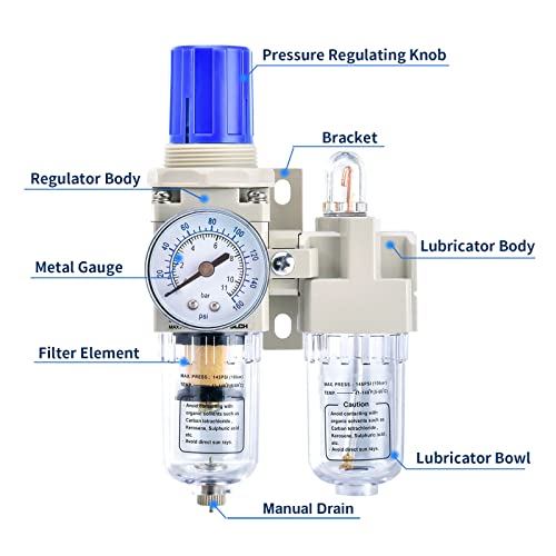 1 4" NPT Air Compressor Water Separator