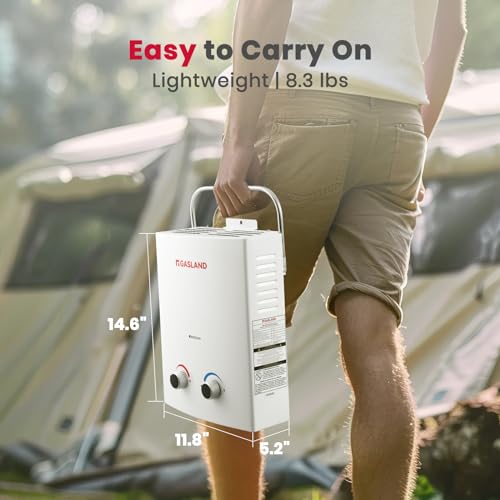 1.32 GPM Portable Gas Tankless Water Heater