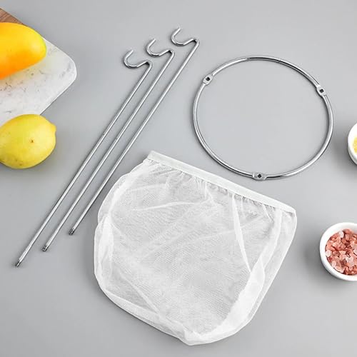 Jelly Strainer Stand with 100 Mesh Fine Strainer bag of Nylon Multipurpose use for making Jellies