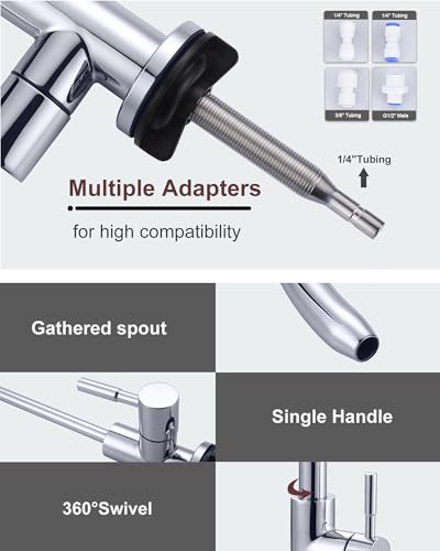 Kitchen Faucet and Water Filter Faucet Combo