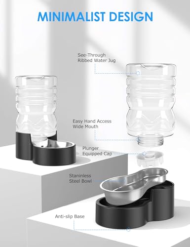 1.7 Gallon Automatic Dog Water Dispenser