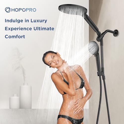 Dual Filtered Handheld Shower Heads Combo