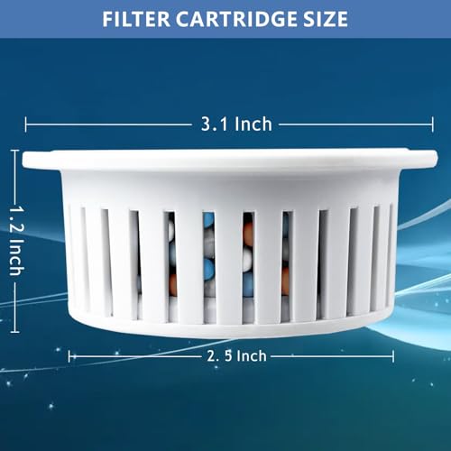 Filter Replacement Cartridge for Voolan Filtered Shower Head