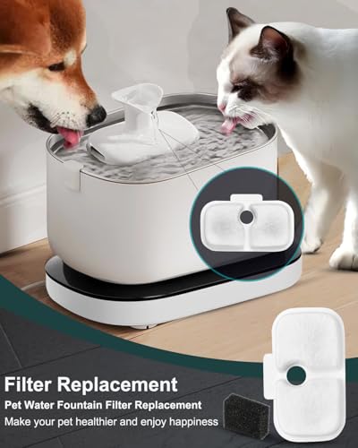 12 Pack Cat Water Fountain Filter fit Petli bro Dockstream Fountain PLWF005