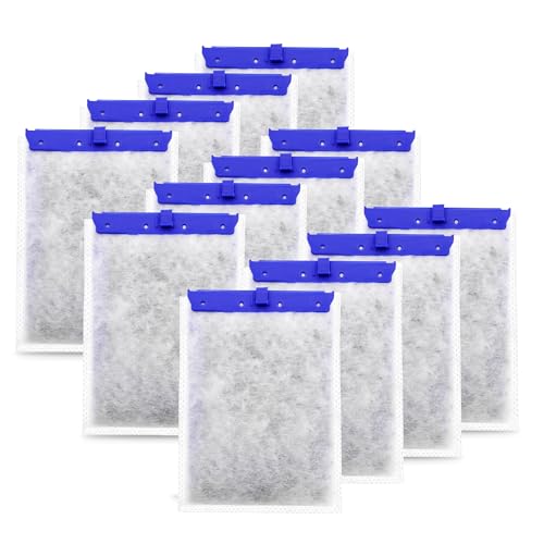 12 Pack Aquarium Filter Cartridge Large for Whisper Power Filters (12 Count)