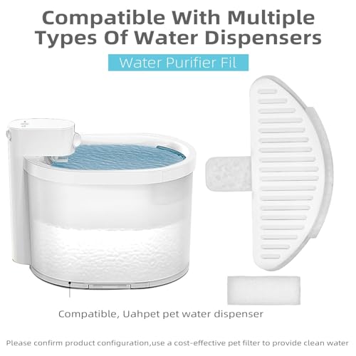 Cat Water Fountain Filter Pet Drinking Fountain Filter (9 Count)