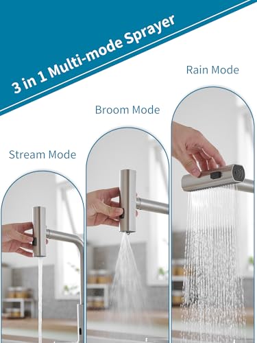 Touchless Kitchen Faucets with Pull Down Sprayer