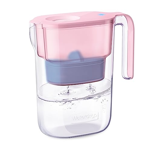 PT-05P-A Alkaline Water Filter Pitcher, 7-Cup, Up to pH 9.5, Pink